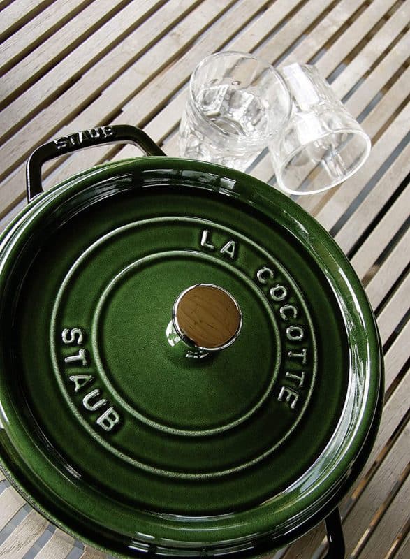 Nồi Gang Staub Round Cocotte Basil 24cm 40509-356-0 14 Nồi Gang Staub Round Cocotte Basil 24cm 40509-356-0