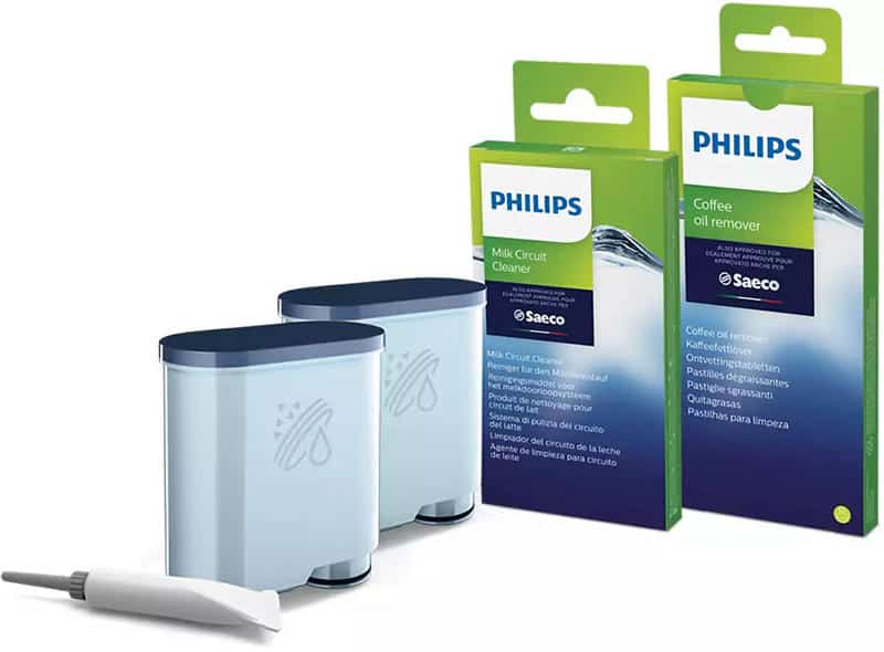 Bộ bảo dưỡng máy pha cafe Philips CA6707/10 (2 Aquaclean, 16 viên tẩy dầu, 1 lọ mỡ) 7 Bộ Bảo Dưỡng Máy Pha Cà Phê Philips CA6707/10