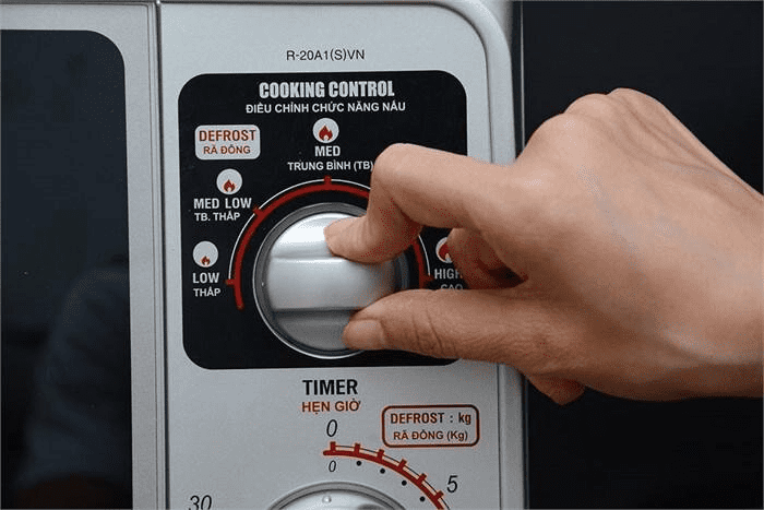 Luộc rau mức vừa phải