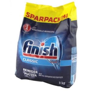 Bột Rửa Chén Bát Finish Classic Reiniger-Pulver 3kg3