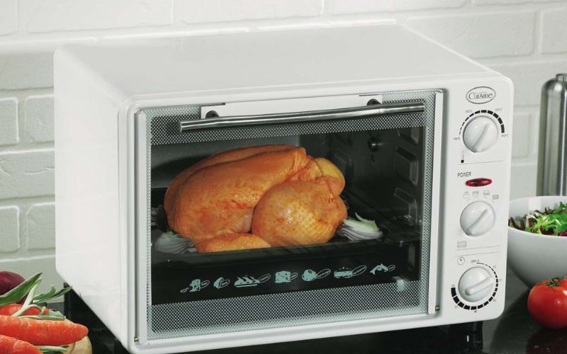 nướng bằng lò vi sóng