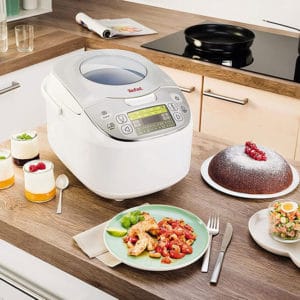 Bàn ăn ấm cùng cùng nồi cơm đa năng tefal