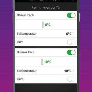 Điện thoại điều khiển tủ bảo quản rượu vang