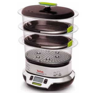 Bên trong Nồi Hấp 3 Tầng Tefal VS400333