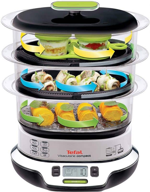 Nồi Hấp 3 Tầng Tefal VS400333