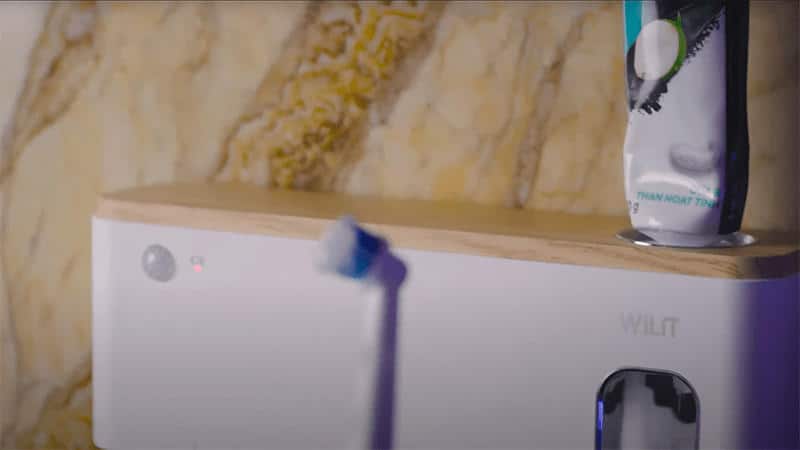 Hộp Tiệt Trùng Đầu Bàn Chải Wilit TS1-EU UVC07