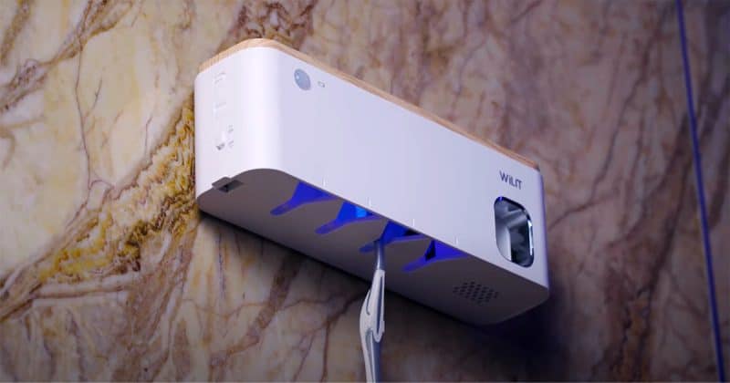 Hộp Đựng Bàn Chải Đánh Răng Và Nhả Kem Tiệt Trùng Wilit TS1-EU UVC07