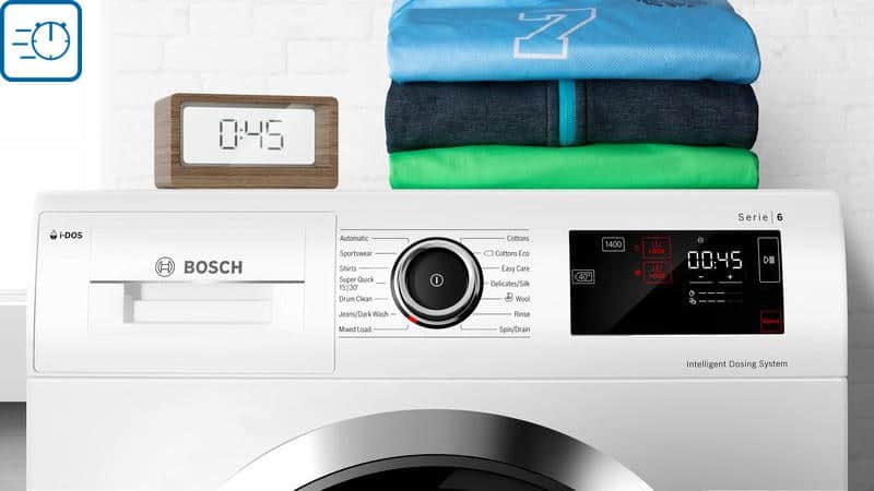 Máy Giặt Bosch WAV28E43 Seri 8 Cửa Trước 9Kg 19 Máy Giặt Bosch WAV28E43 Seri 8 Cửa Trước 9Kg