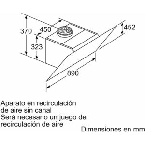 Máy Hút Mùi Bosch DWK97JM60 Serie 6