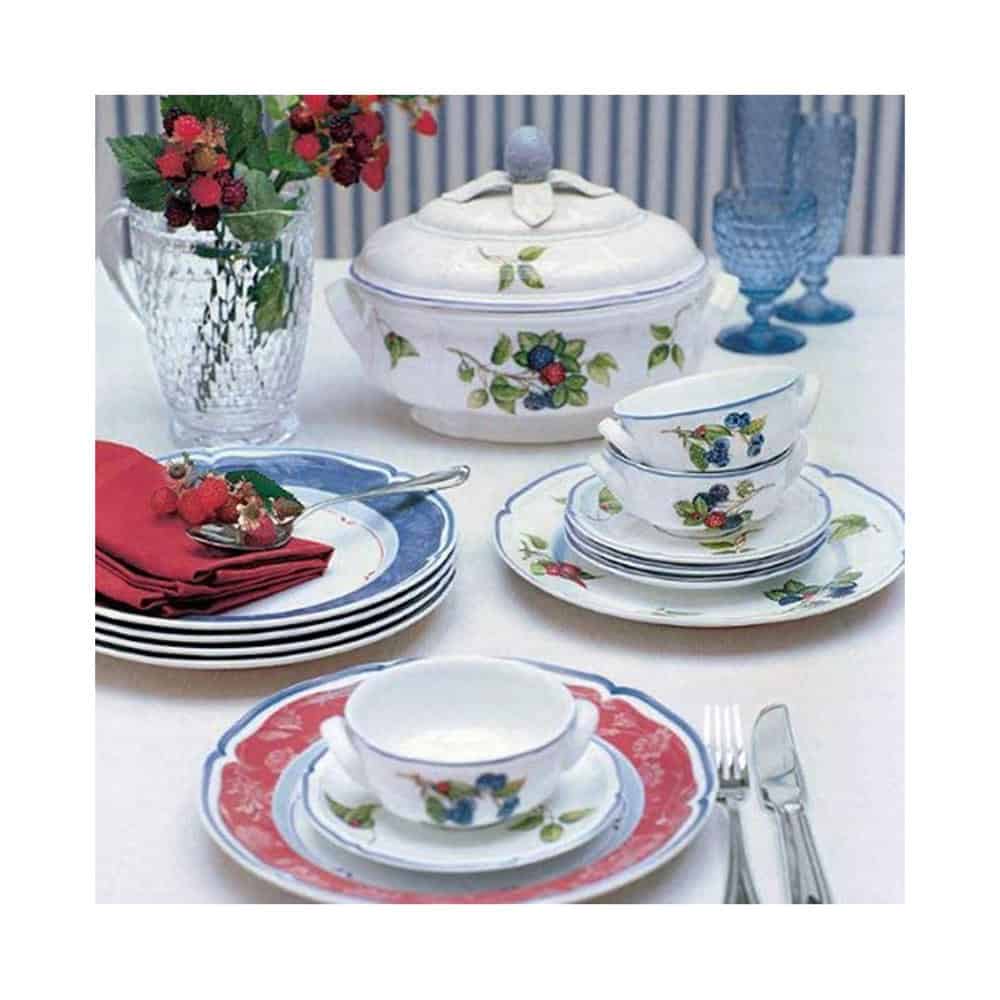 Bộ Cốc Kèm Đĩa Villeroy & Boch Cottage 1011151290 Bộ Cốc Kèm Đĩa Villeroy & Boch Cottage 1011151290