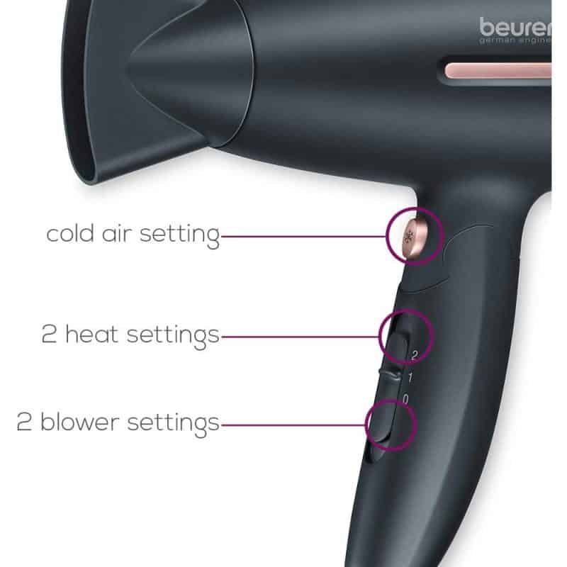 Máy Sấy Tóc Beurer HC25 Stylepro 11 Máy Sấy Tóc Beurer HC25 Stylepro 5