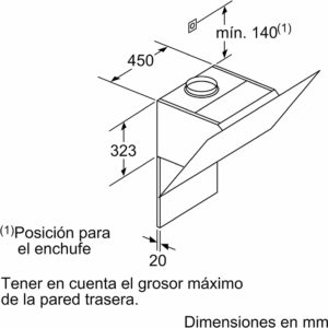 Máy Hút Mùi Bosch DWK97JM60 Serie 6