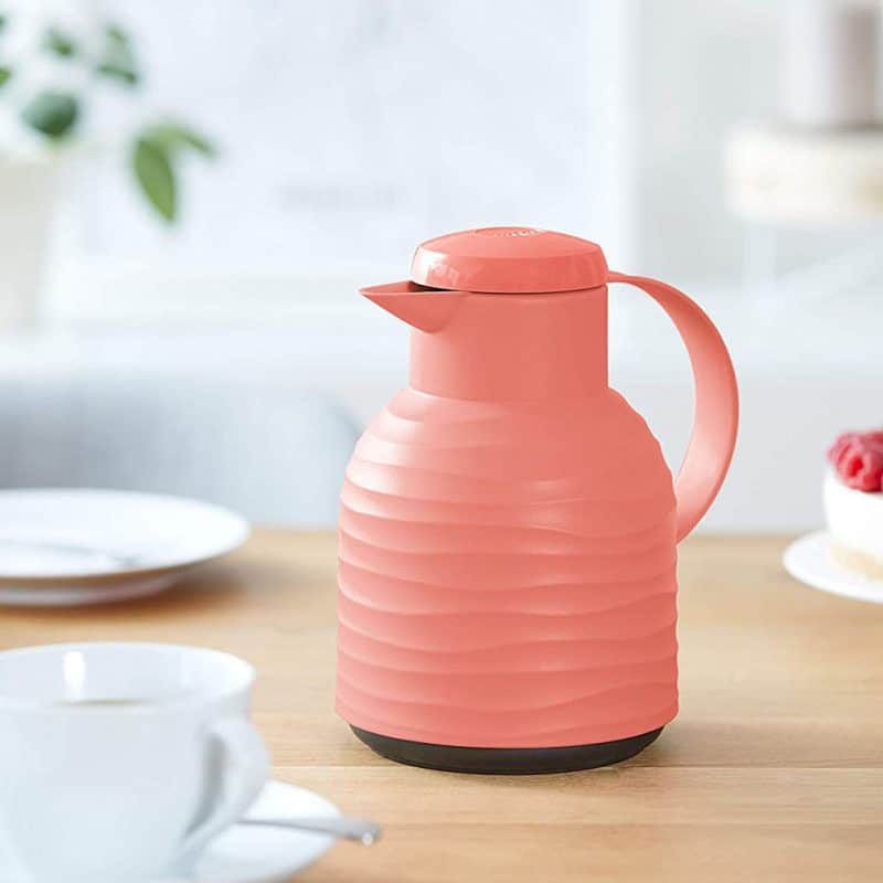 Bình Giữ Nhiệt EMSA 48282 9719025 Isolierkanne SAMBA - Màu Hồng 1L 1