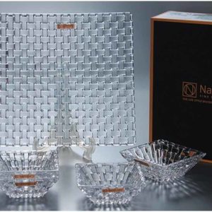 Bộ Đĩa và Khay Đựng Nachtmann 90023 Bossa Nova 5 Món 3 Bộ Đĩa và Khay Đựng Nachtmann 90023 Bossa Nova 5 Món