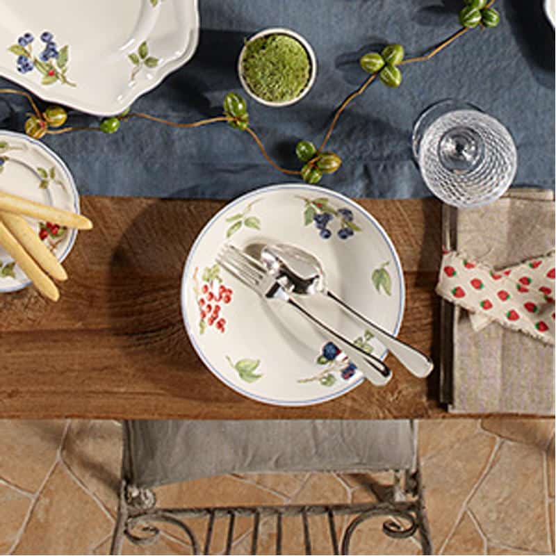 Đĩa Sứ Villeroy & Boch Cottage Pasta / Salatteller 23cm 10-1115-2695 4 Đĩa Sứ Villeroy & Boch Cottage Pasta / Salatteller 23cm 10-1115-2695