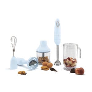 Bộ Máy Xay Cầm Tay Smeg HBF02PBEU Pastel Blue