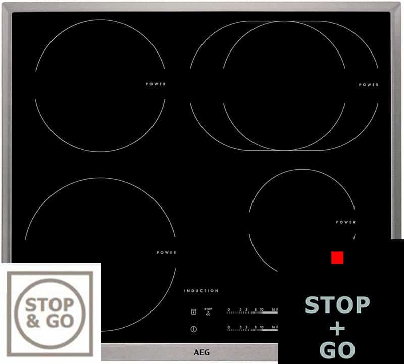 Bếp Từ 4 Vùng Nấu AEG HK6542H1XB 10 Bếp Từ AEG HK6542H1XB