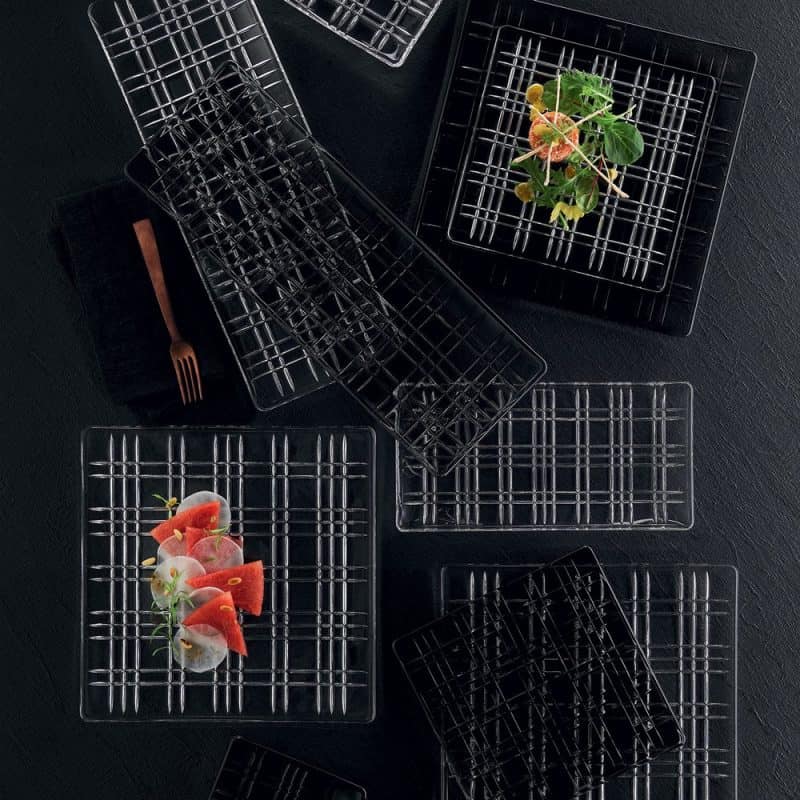 Bộ 2 Đĩa Nachtmann 101909 Square Platte 14cm