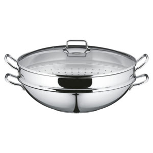 Chảo Kèm Xửng Hấp WMF Wok Macao 36cm