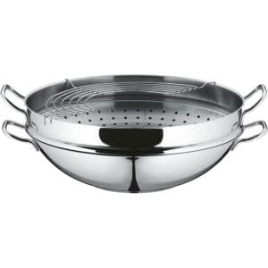 Chảo Kèm Xửng Hấp WMF Wok Macao 36cm