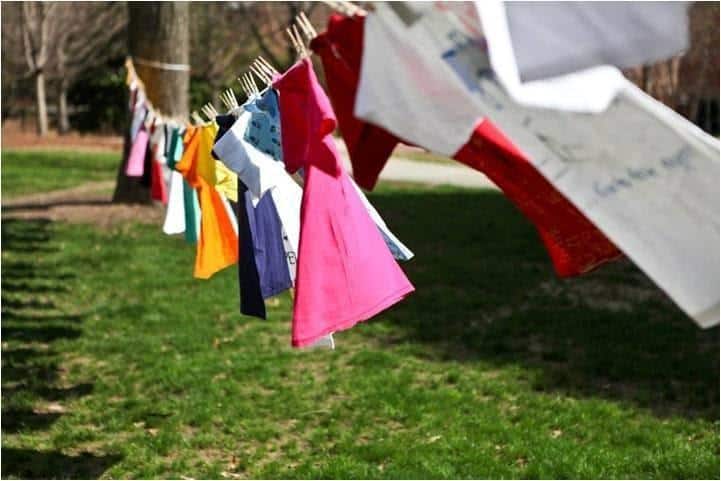 cách vắt khô quần áo bằng máy giặt