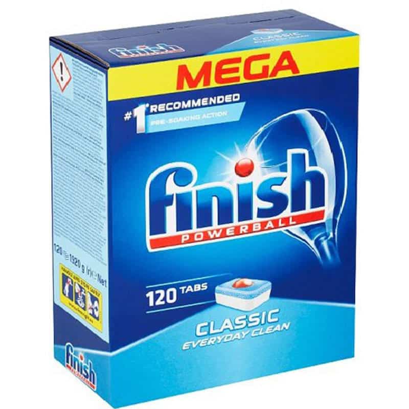 Viên Rửa Bát Finish Powerball Classic 120 Viên Viên Rửa Bát Finish Powerball Classic 120 Viên