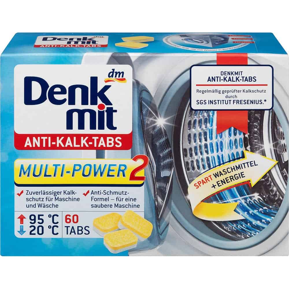 Viên Tẩy Lồng Giặt Denkmit Anti-Kalk 60 Viên Viên Tẩy Lồng Giặt Denkmit Anti-Kalk 60 Viên