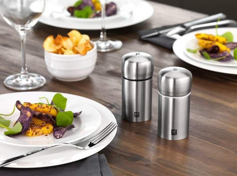 Bộ 2 Lọ Xay Tiêu Muối Zwilling Spices 39500-025-0 6 Bộ 2 Lọ Xay Tiêu Muối Zwilling Spices 39500-025-0