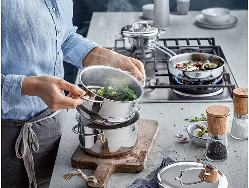 Quánh Mini WMF Stielkasserolle 16cm 8 Quánh Mini WMF Stielkasserolle 16cm Có Nắp