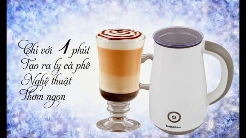 máy tạo bọt sữa cappuccino