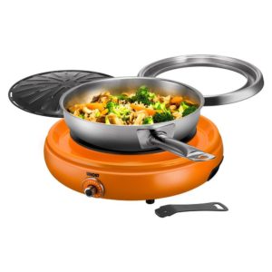 Bếp Lẩu Nướng Unold 58543 Màu Cam