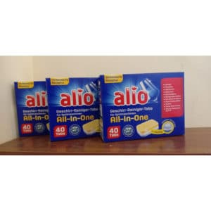 Viên Rửa Bát All In One Alio 40 Viên