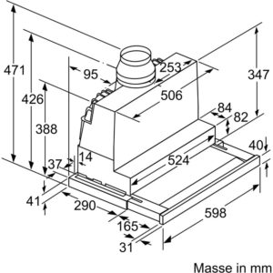 Máy Hút Mùi Siemens LI67SA670 Âm Tủ 6 Máy Hút Mùi Siemens LI67SA670 Âm Tủ