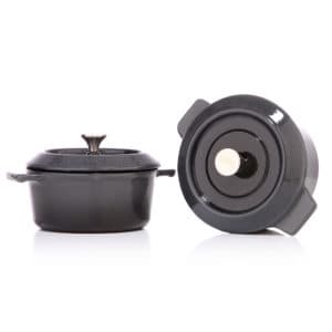 Bộ 2 Nồi Gang Woll 110CI-030 Size 10cm Grey