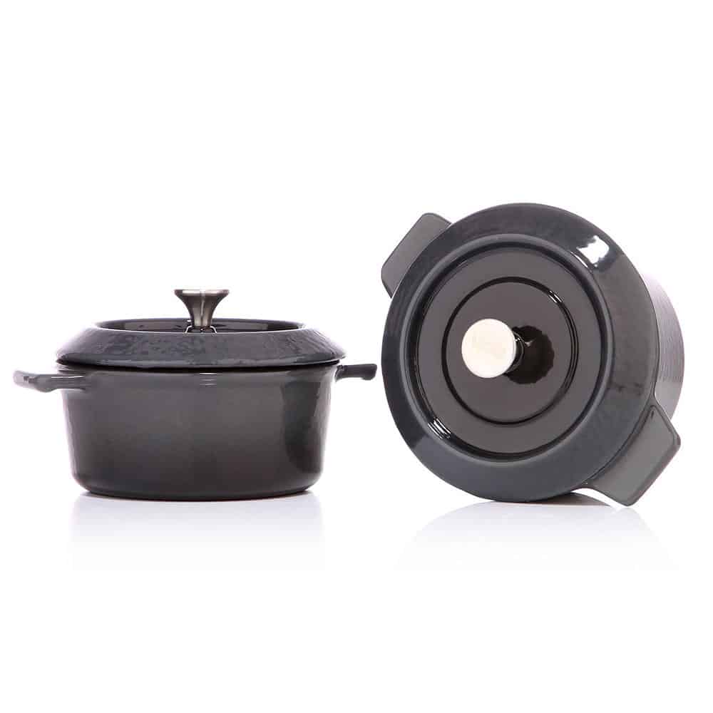 Bộ 2 Nồi Gang Woll 110CI-030 Size 10cm Grey Bộ 2 Nồi Gang Woll 110CI-030 Size 10cm Grey