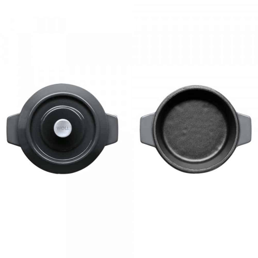 Bộ 2 Nồi Gang Woll 110CI-030 Size 10cm Grey Bộ 2 Nồi Gang Woll 110CI-030 Size 10cm Grey