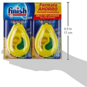 Khử Mùi Máy Rửa Bát Finish DuoPack 2x60