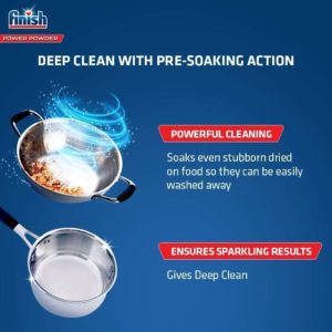 Bột Rửa Bát Finish Classic 2.5kg Hương Chanh