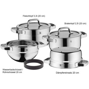 Bộ Nồi Xửng Wmf Compact Cuisine Pot 20cm - 4 Món