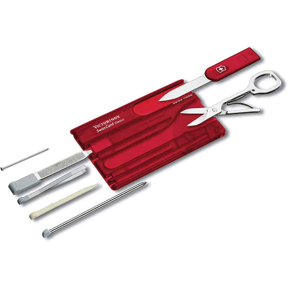 Dụng Cụ Đa Năng Victorinox Swisscard Ruby 0.7100.T Dụng Cụ Đa Năng Victorinox Swisscard Ruby 0.7100.T