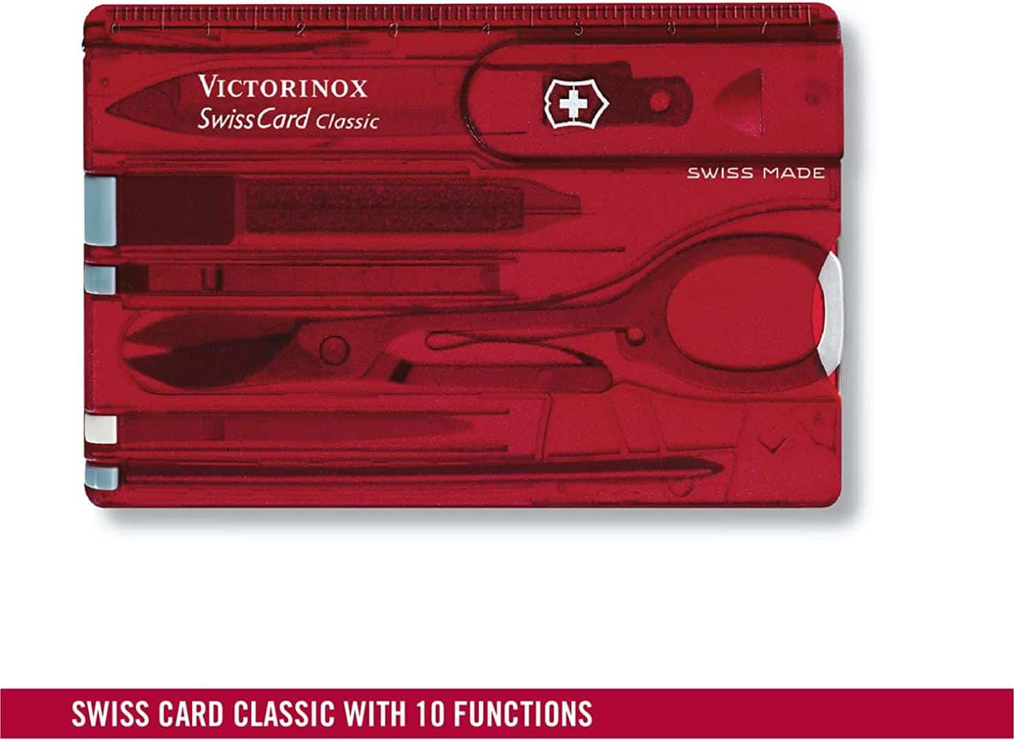 Dụng Cụ Đa Năng Victorinox Swisscard Ruby 0.7100.T Dụng Cụ Đa Năng Victorinox Swisscard Ruby 0.7100.T