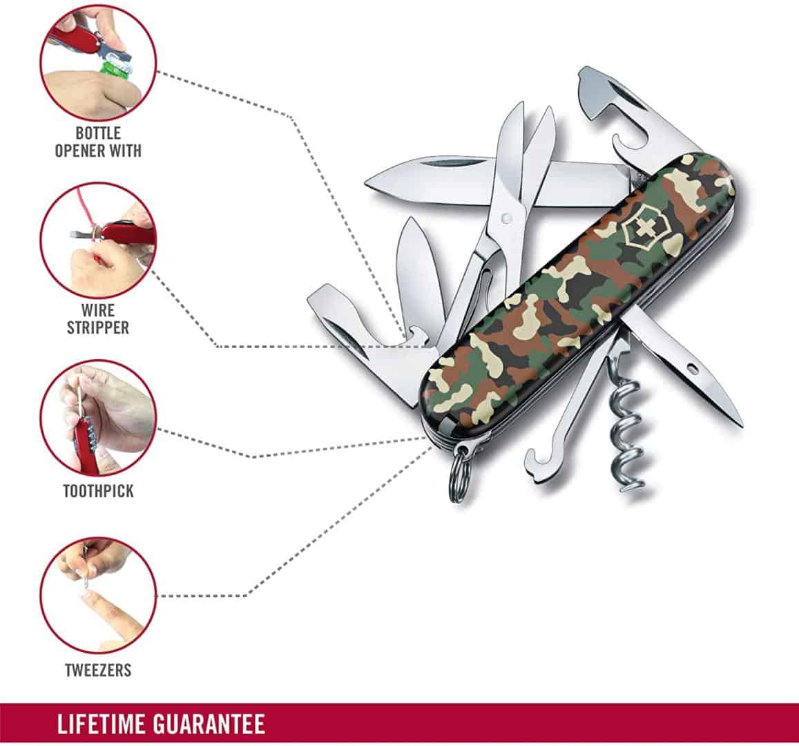 Dụng Cụ Đa Năng Victorinox Climber G/Mimetiche 1.3703.94 - Camouflage Dụng Cụ Đa Năng Victorinox Climber G/Mimetiche 1.3703.94 - Camouflage