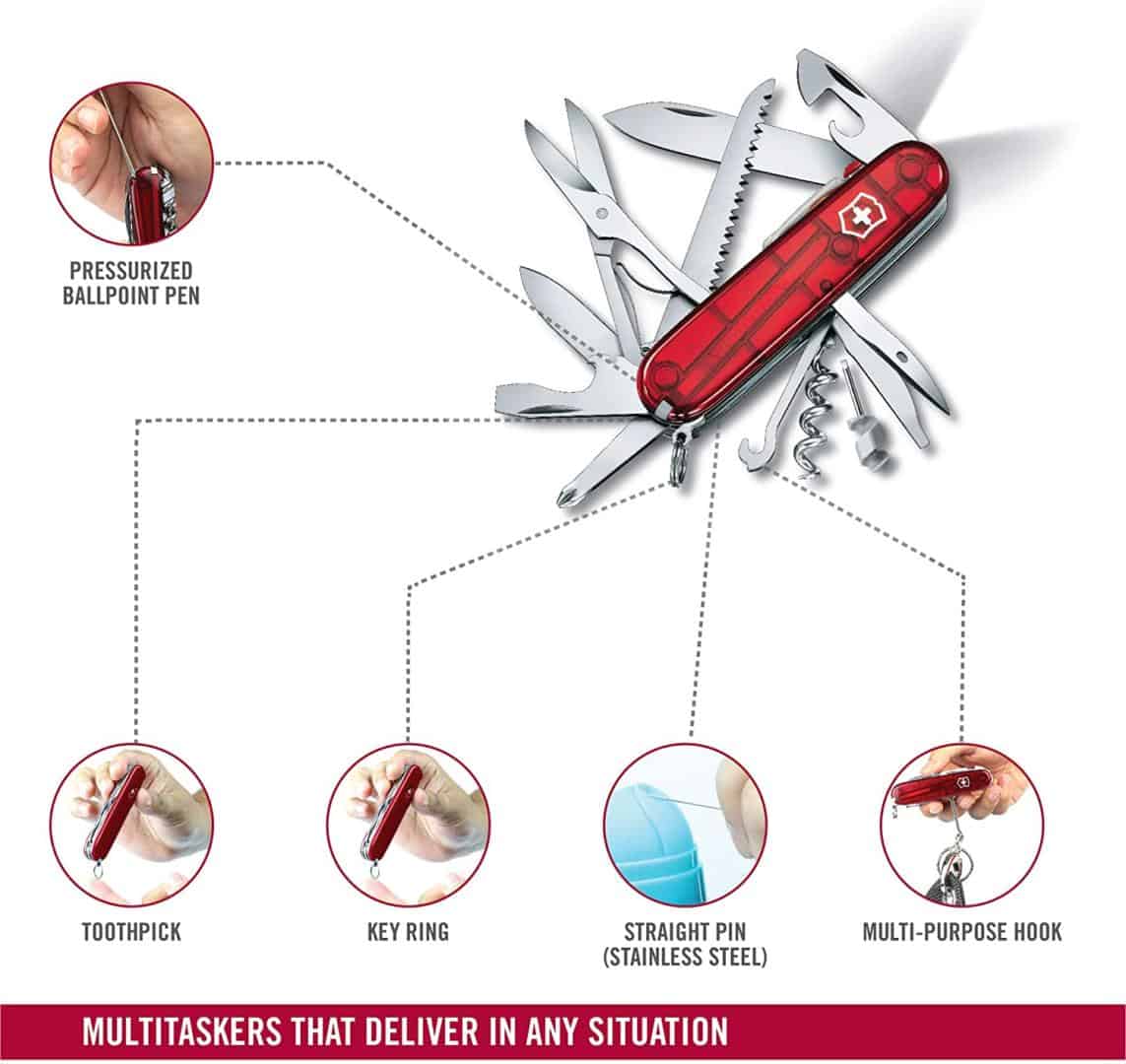 Dụng Cụ Đa Năng Victorinox Huntsman Lite 1.7915.T Dụng Cụ Đa Năng Victorinox Huntsman Lite 1.7915.T