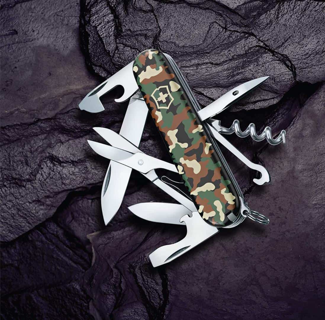Dụng Cụ Đa Năng Victorinox Climber G/Mimetiche 1.3703.94 - Camouflage Dụng Cụ Đa Năng Victorinox Climber G/Mimetiche 1.3703.94 - Camouflage