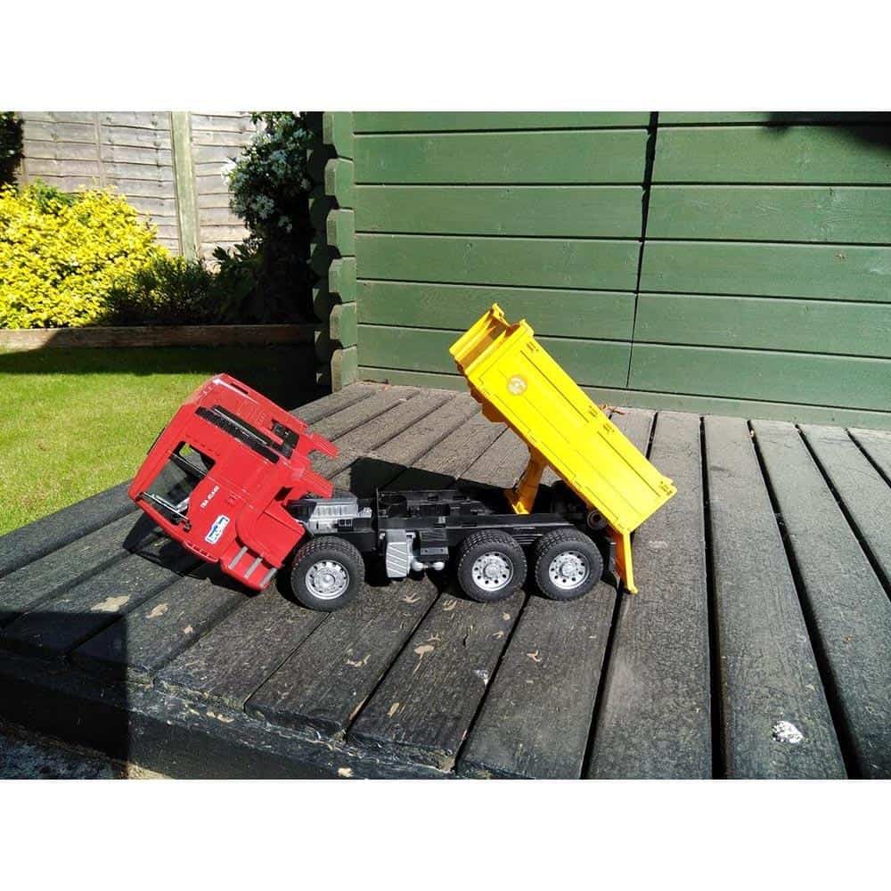 Đồ Chơi Trẻ Em Bruder 02751-106 Đồ Chơi Trẻ Em Bruder 02751 - Ô Tô Tải Man TGA và Máy xúc Liebherr