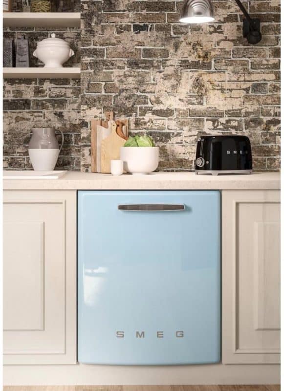 Máy Rửa Bát Smeg LVFABPB2 Pastel Blue 7 Máy Rửa Bát Smeg LVFABPB2 Pastel Blue