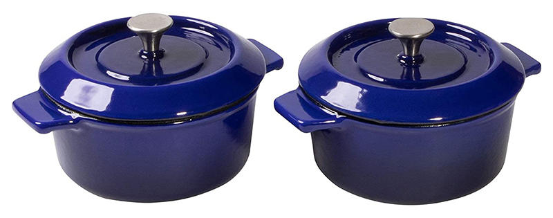 Bộ 2 Nồi Gang Woll 110CI-020 Size 10cm Blue - 1