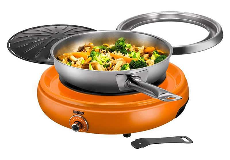 Bếp Lẩu Nướng Unold 58543 Màu Cam