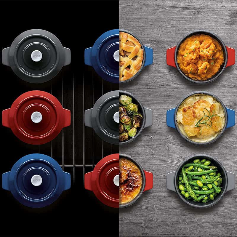 Bộ 2 Nồi Gang Woll 110CI-020 Size 10cm Blue - 3