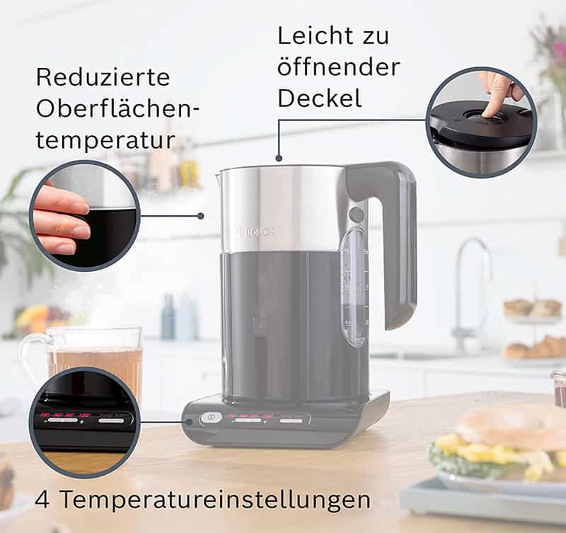 Bình Siêu Tốc Bosch TWK8613P 10 Bình Siêu Tốc Bosch TWK8613P - 2